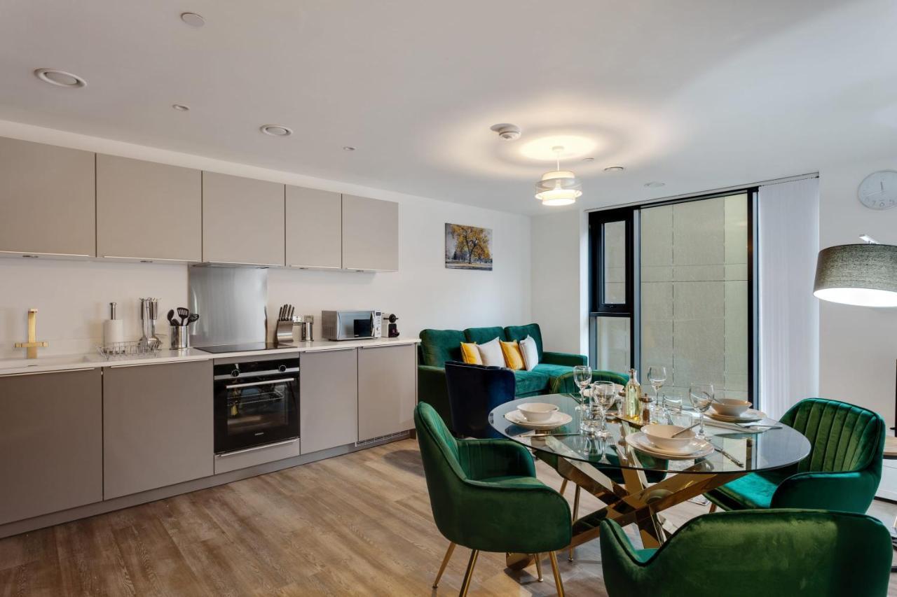 Stunning Modern 1Br Flat In Central เบอร์มิงแฮม ภายนอก รูปภาพ