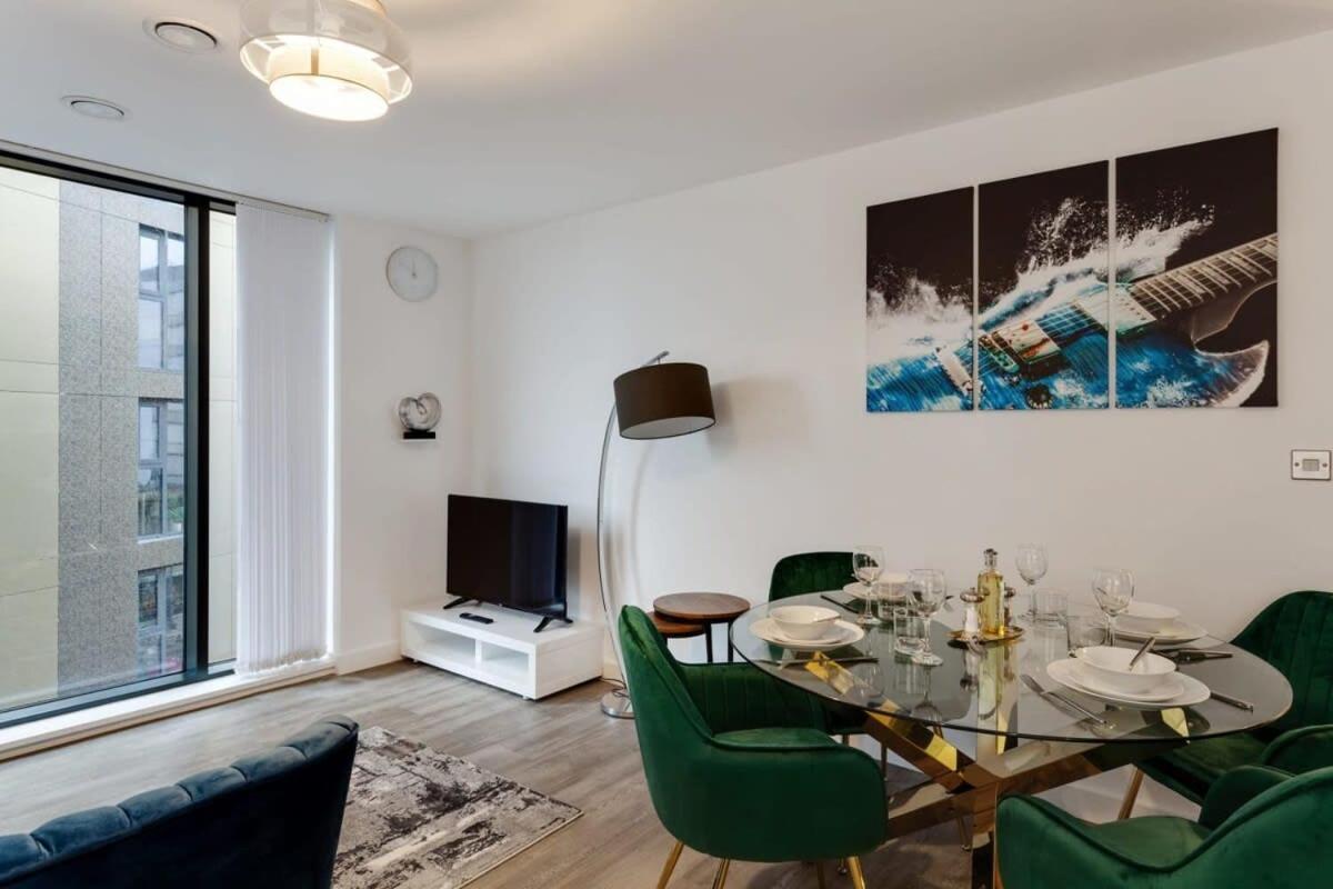 Stunning Modern 1Br Flat In Central เบอร์มิงแฮม ภายนอก รูปภาพ
