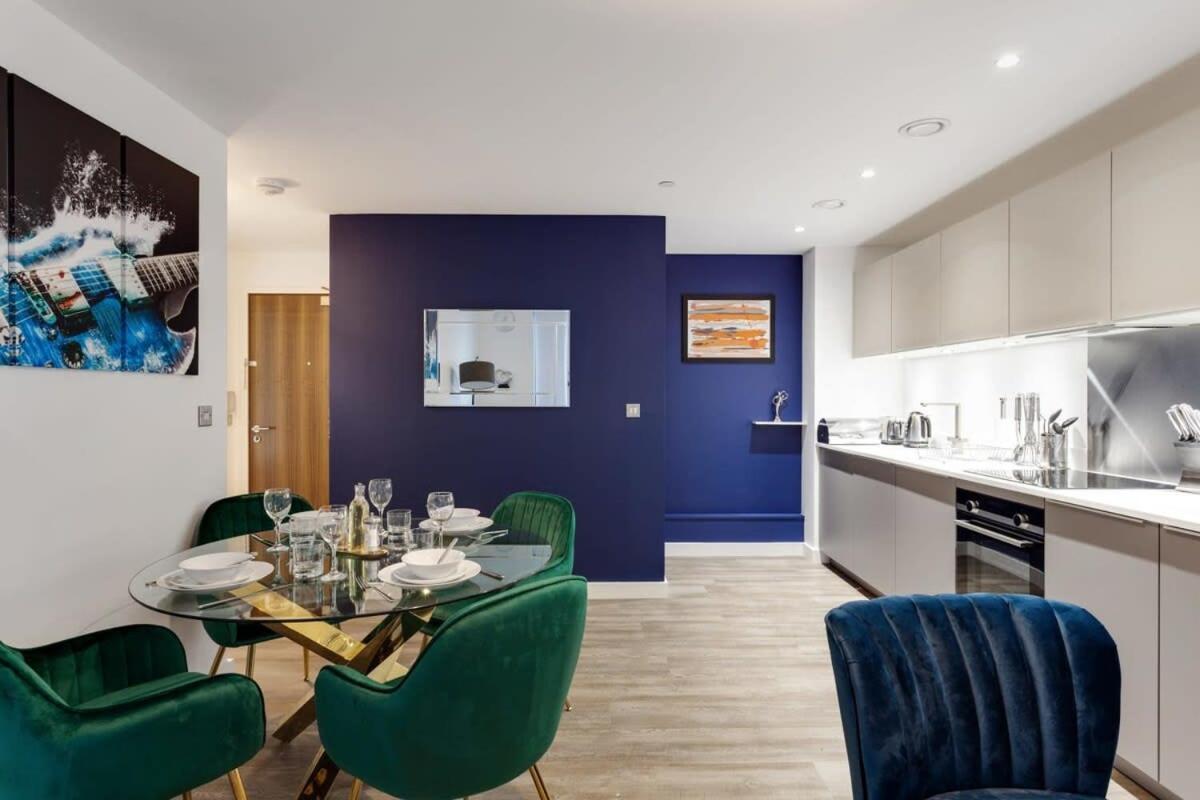 Stunning Modern 1Br Flat In Central เบอร์มิงแฮม ภายนอก รูปภาพ